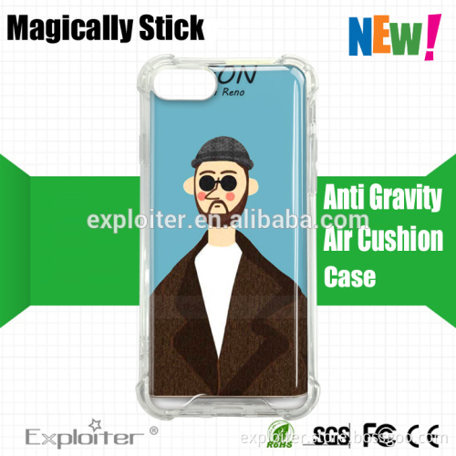 newest 4 in 1 mobile phone accessories with led mirror stand holder for iphone 7 case wholesale price